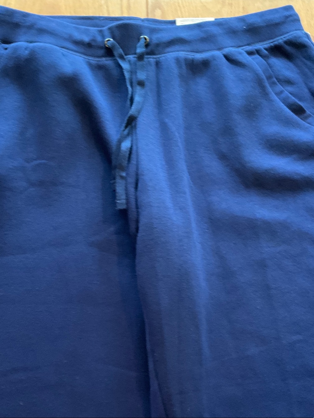 NWT St. John's Bay Navy Blue Mid Rise Easy Fit Drawstring Jogger Pants - Picture 5 of 12